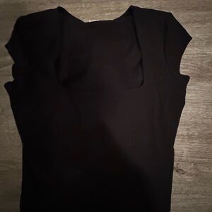 garage square neck top